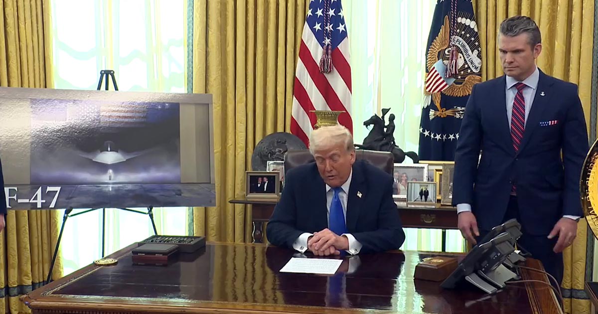 Трамп розповідає про F-47