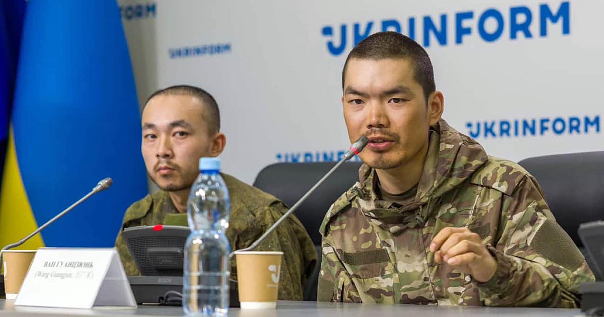 Китайські полонені в Україні